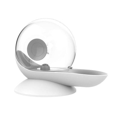 Snailey Snail-Shaped Water Feeder Pet Bowls, Feeders & Waterers KittyNook Gray